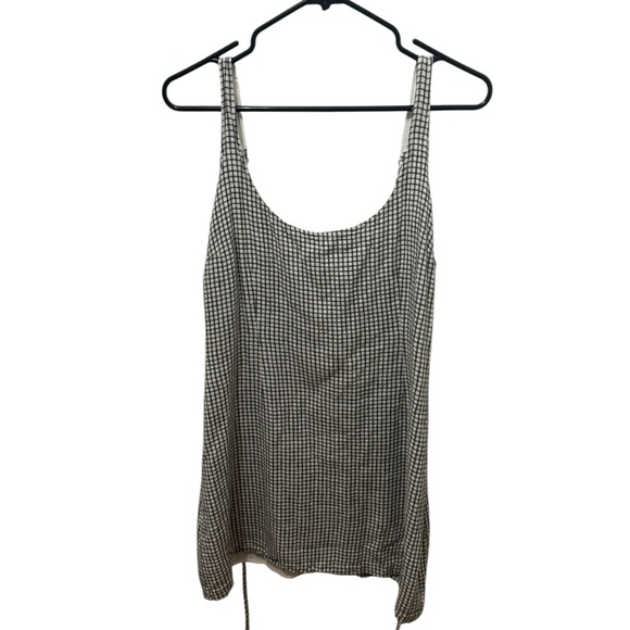 Abercrombie & Fitch Checkered Line Blend Midi Dress Size XL - Picture 1 of 4